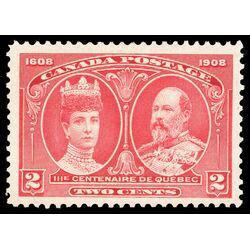 canada stamp 98 king edward vii queen alexandra 2 1908 M VF 049