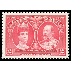 canada stamp 98 king edward vii queen alexandra 2 1908 M VF 050