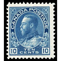 canada stamp 117a king george v 10 1922 M F VFNH 014