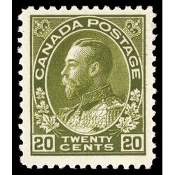 canada stamp 119c king george v 20 1912 M VF 006
