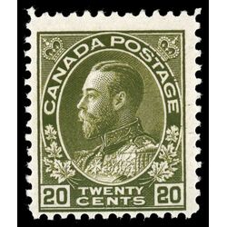 canada stamp 119 king george v 20 1925 M F 028