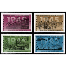 canada stamp 1541 4 second world war 1945 1995