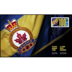 canada stamp 3546 fdc royal canadian legion 2026