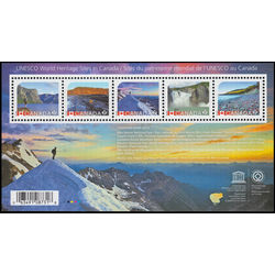 canada stamp 2718 unesco world heritage sites in canada 4 25 2014