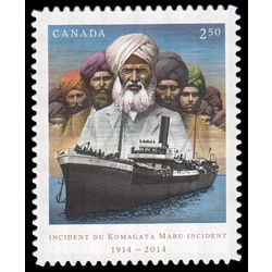 canada stamp 2732i sikhs komagata maru 2 50 2014