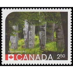 canada stamp 2739d sgang gwaay bc 2 50 2014
