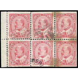 canada stamp 90b edward vii 2 1903 m def