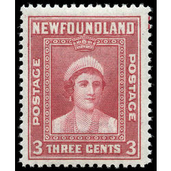 newfoundland stamp nf255iv queen elizabeth 3 1941