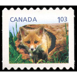 canada stamp 2427ii red fox 1 03 2011