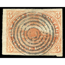 canada stamp 4ii beaver used fine 1852
