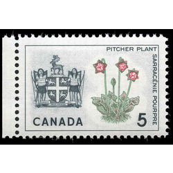 canada stamp 427ii newfoundland pitcher plant 5 1966  5