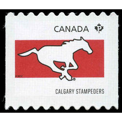 canada stamp 2561ii calgary stampeders 2012