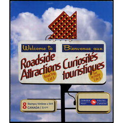 canada stamp bk booklets bk408 roadside attractions 1 2009