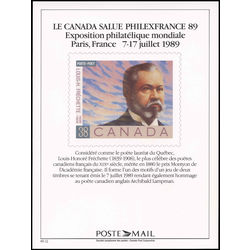 philex france 89 expo card