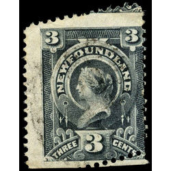 newfoundland stamp 060 queen victoria 3 1890