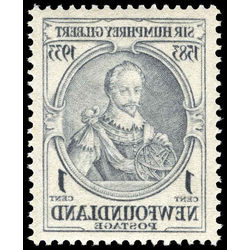 newfoundland stamp 212i sir humphrey gilbert 1 1933