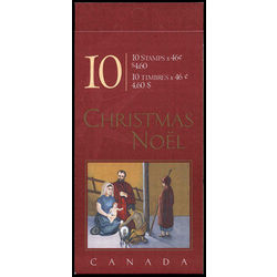 canada stamp bk booklets bk233 adoration of the shepherds by susie matthias 2000