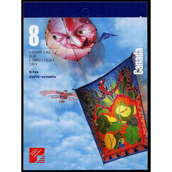 canada stamp bk booklets bk221 kites 1999