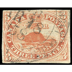 canada stamp 4c beaver 3 1852  2
