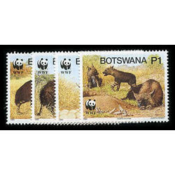 botswana stamp 586s world wildlife fund 1995
