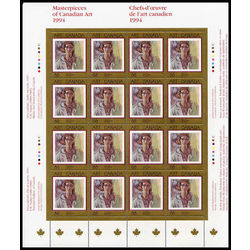canada stamp 1516 vera by frederick h varley 88 1994 m pane
