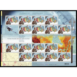 canada stamp 2160 dividers and map of canada 51 2006 m pane