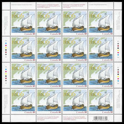 canada stamp 2155 champlain surveys the east coast 51 2006 M PANE