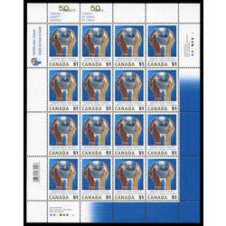 canada stamp 2149 hands holding globe 51 2006 m pane