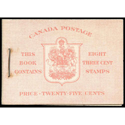canada stamp bk booklets bk34c king george vi in airforce uniform 1942 M VFNH EN