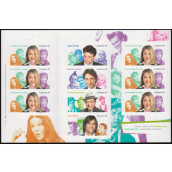 canada stamp bk booklets bk600 catherine o hara 2014