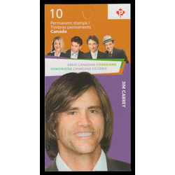 canada stamp bk booklets bk602 jim carrey 2014