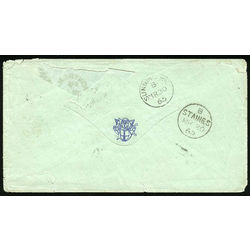 canada stamp 18 queen victoria on cover 12 1859