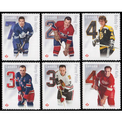 canada stamp 2787a f original six 2014