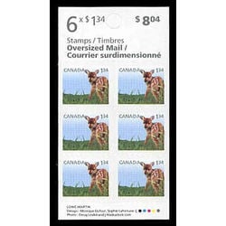 canada stamp bk booklets bk519 fawn 2013