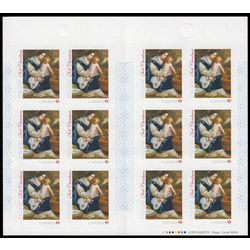 canada stamp bk booklets bk606 christmas madonna and child 2014