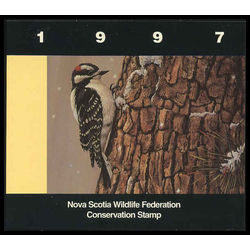 nova scotia wildlife federation stamp nsw6 nova scotia stamp w6 1997 1997