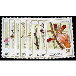 rwanda stamp 779 86 orchids 1976