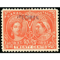 canada stamp 59s queen victoria jubilee 20 1897  2