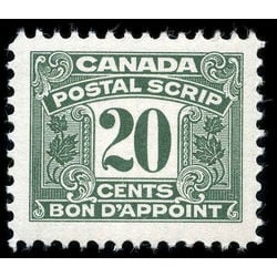 canada revenue stamp fps51 postal scrip third issue 20 1967  2