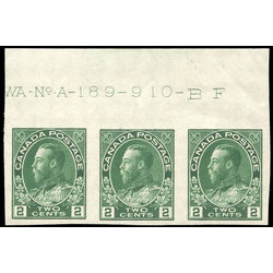 canada stamp 137 king george v 2 1924 m vfnh strip 3