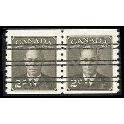canada stamp 298xx king george vi 2 1950 paire m vfnh
