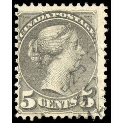 canada stamp 42v queen victoria 5 1888
