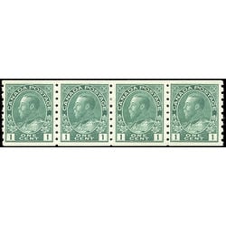 canada stamp 125ii strip king george v 1912