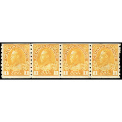 canada stamp 126d strip king george v 1923