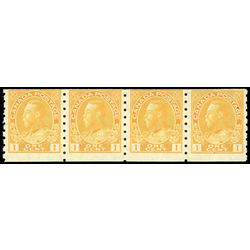 canada stamp 126 strip king george v 1 1923