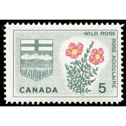 canada stamp 426a alberta wild rose 5 1966