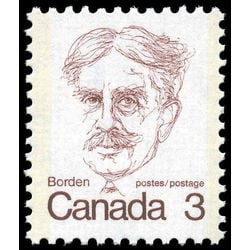 canada stamp 588iii sir robert borden 3 1973