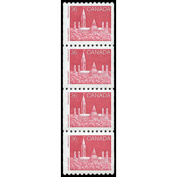 canada stamp 953iv parliament 36 1987 m vfnh strip 4