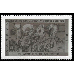 canada stamp 1448i war reporting 42 1992