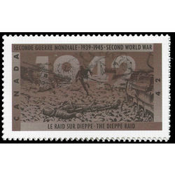 canada stamp 1450i the dieppe raid 42 1992